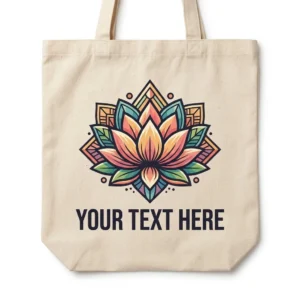 Eco-friendly Custom Cotton Tote Bag with Logo