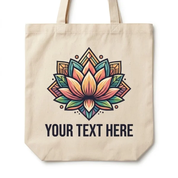 Eco-friendly Custom Cotton Tote Bag with Logo