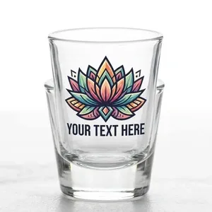 Custom Shot Glass Printing with Logo and Name