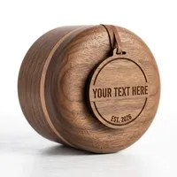 Personalized Portable Bluetooth Speaker in Wood