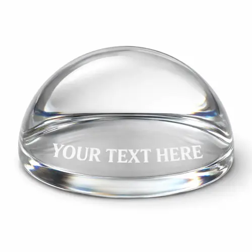 Custom Glass Paper Weights