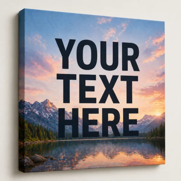 Personalized Gallery Photo Canvas Prints