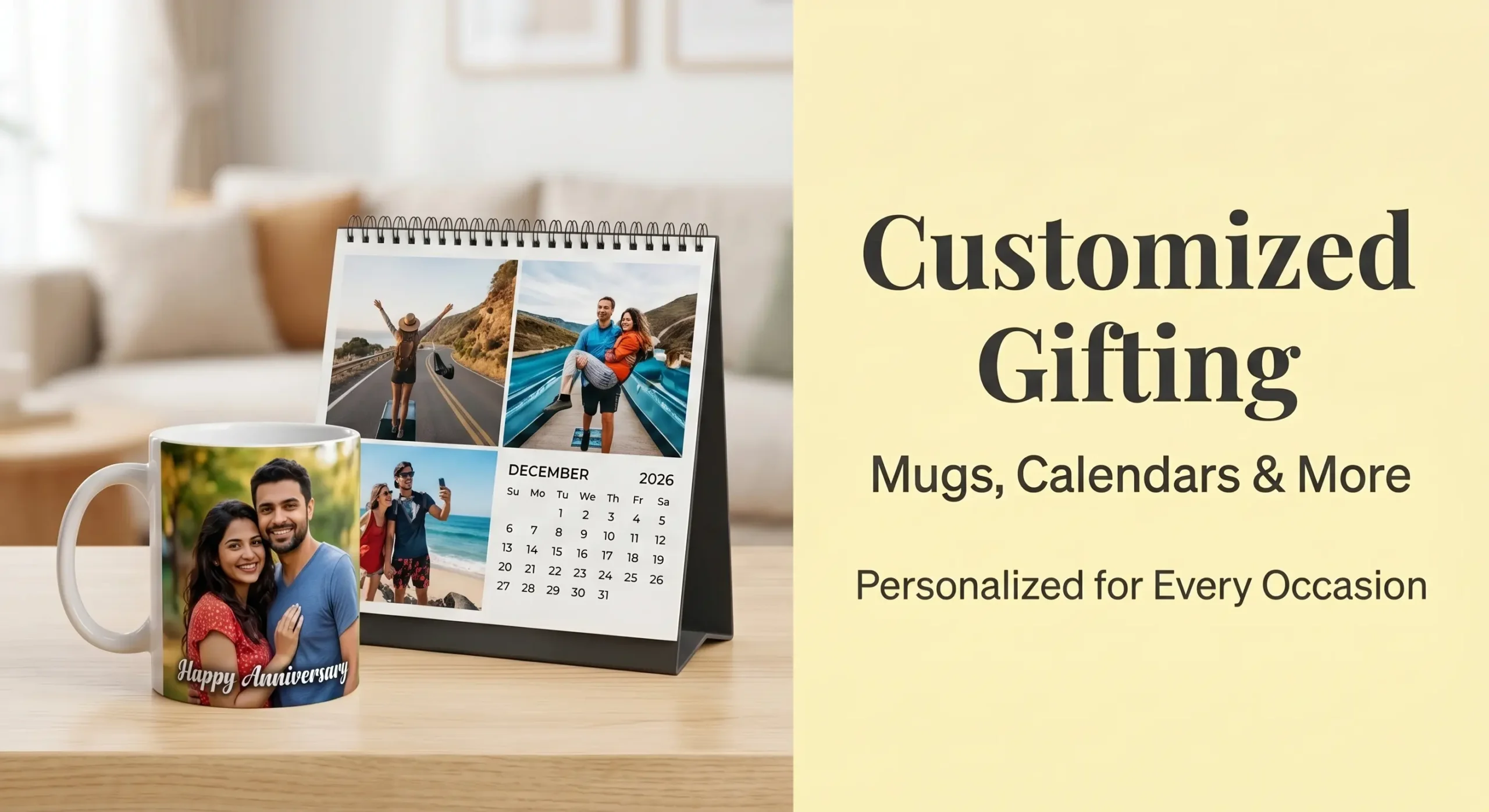 Personalized Photo Mugs and Anniversary Gifts