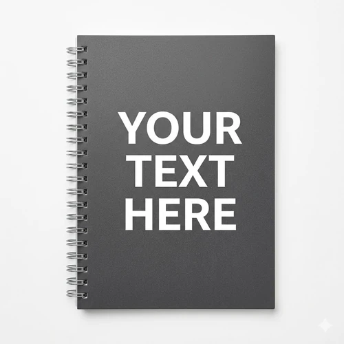 Personalized Spiral Notebooks for School and Office