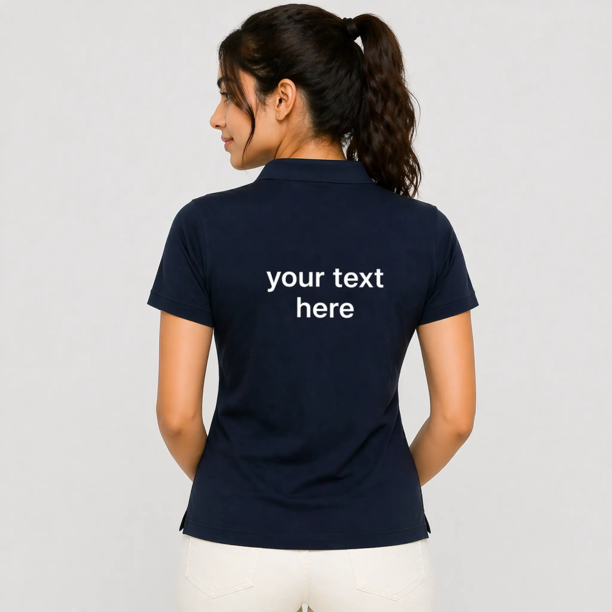 Women's Custom Polo T-Shirt Corporate Wear